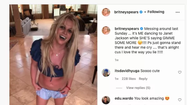 Britney Spears úgy tűnik megint becuccozott - ez a videó nagyon beteg